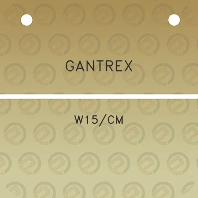 gantrex-w15-cm