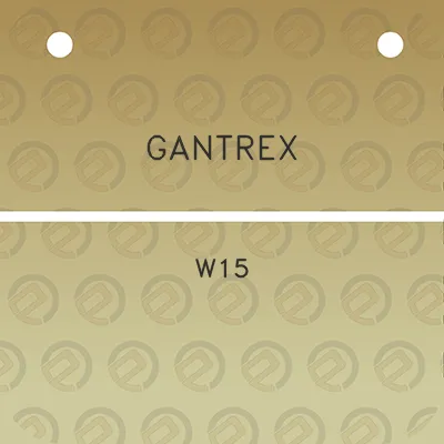 gantrex-w15