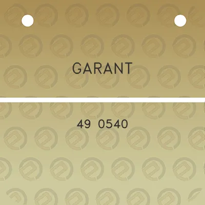 garant-49-0540