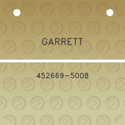garrett-452669-5008