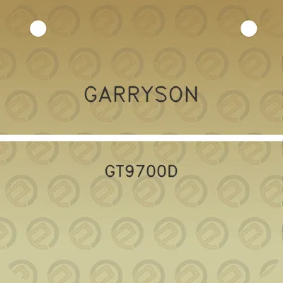 garryson-gt9700d