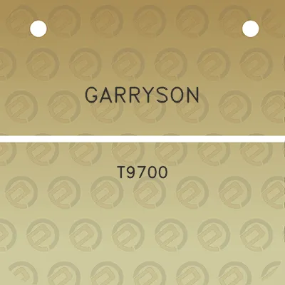 garryson-t9700