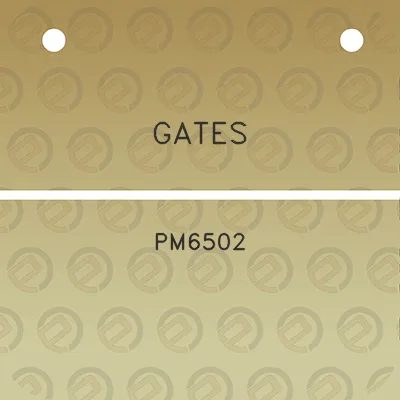 gates-pm6502