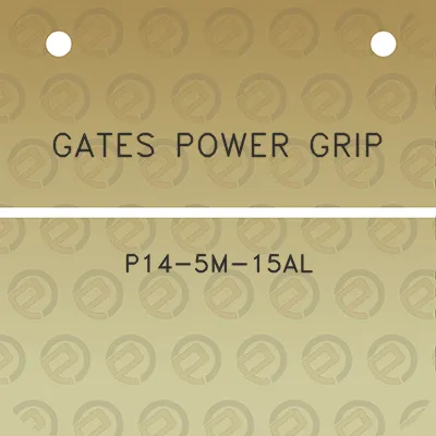 gates-power-grip-p14-5m-15al