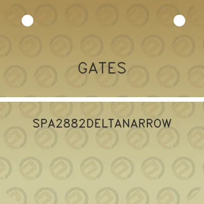 gates-spa2882deltanarrow