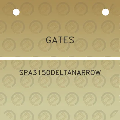 gates-spa3150deltanarrow