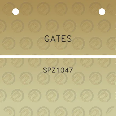 gates-spz1047