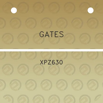 gates-xpz630