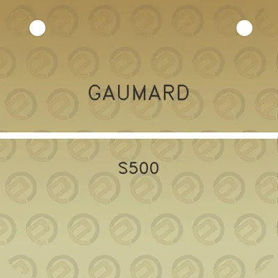 gaumard-s500