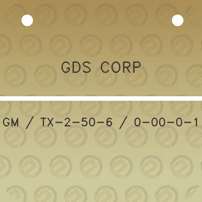 gds-corp-gm-tx-2-50-6-0-00-0-1