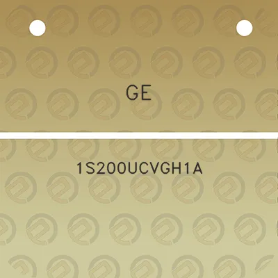 ge-1s200ucvgh1a
