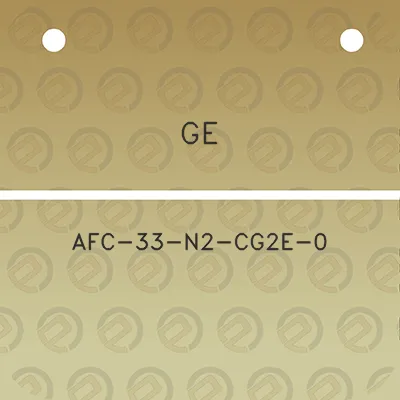 ge-afc-33-n2-cg2e-0