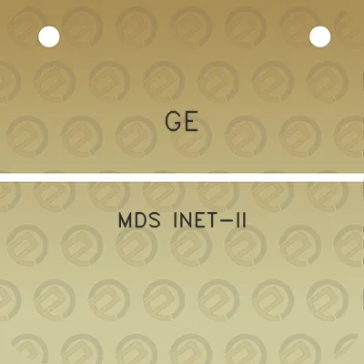 ge-mds-inet-ii