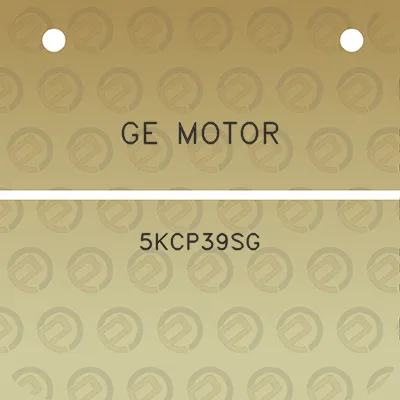 ge-motor-5kcp39sg