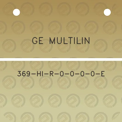 ge-multilin-369-hi-r-0-0-0-0-e