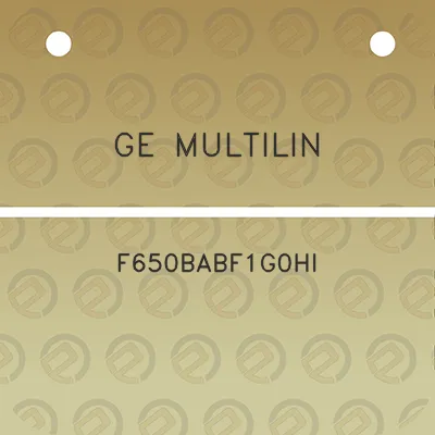 ge-multilin-f650babf1g0hi