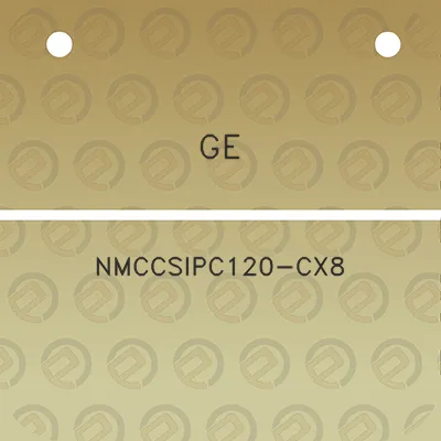 ge-nmccsipc120-cx8