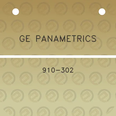 ge-panametrics-910-302