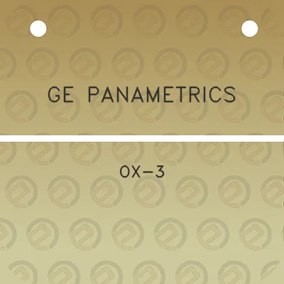 ge-panametrics-ox-3