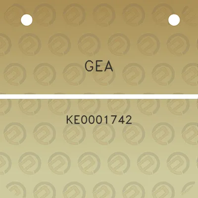 gea-ke0001742