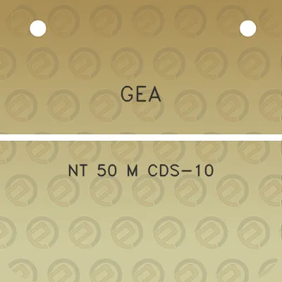 gea-nt-50-m-cds-10