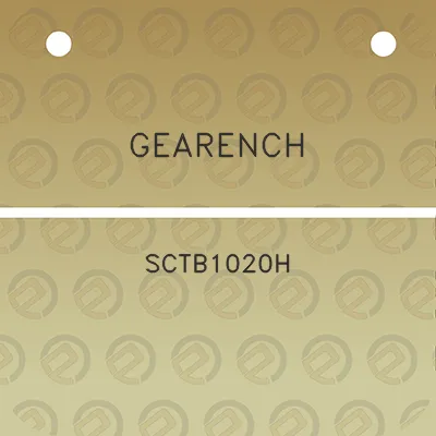 gearench-sctb1020h