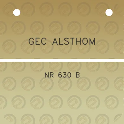 gec-alsthom-nr-630-b