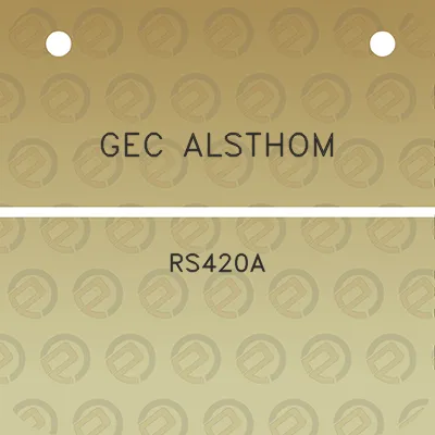 gec-alsthom-rs420a