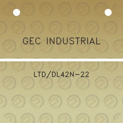 gec-industrial-ltddl42n-22