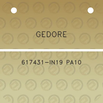 gedore-617431-in19-pa10