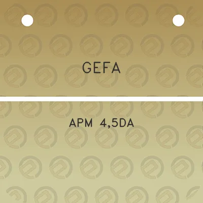 gefa-apm-45da