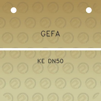 gefa-ke-dn50