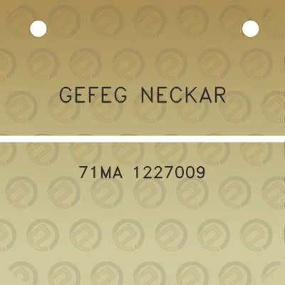 gefeg-neckar-71ma-1227009