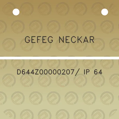 gefeg-neckar-d644z00000207-ip-64