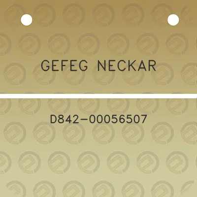 gefeg-neckar-d842-00056507