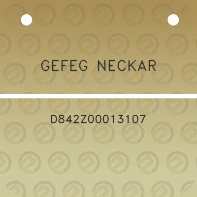 gefeg-neckar-d842z00013107