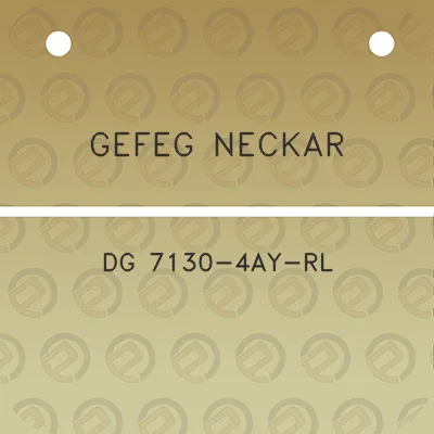 gefeg-neckar-dg-7130-4ay-rl