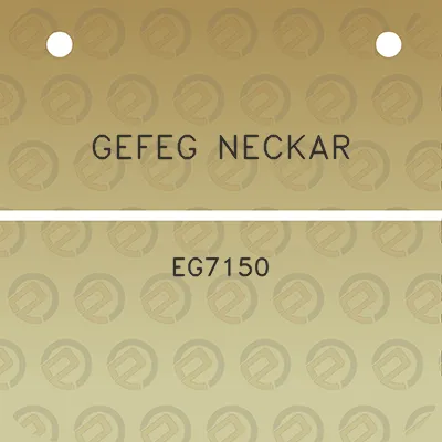 gefeg-neckar-eg7150