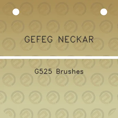 gefeg-neckar-g525-brushes