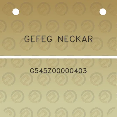 gefeg-neckar-g545z00000403