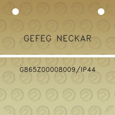 gefeg-neckar-g865z00008009ip44