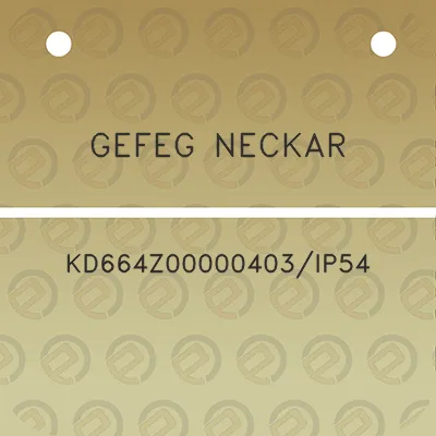 gefeg-neckar-kd664z00000403ip54