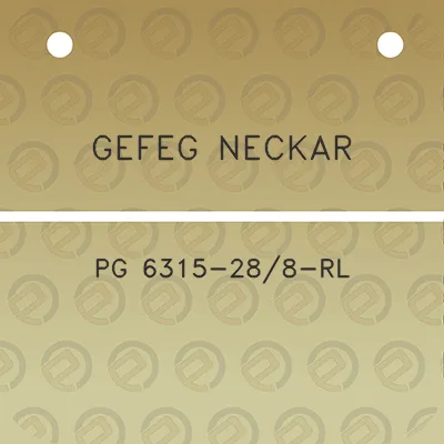 gefeg-neckar-pg-6315-288-rl