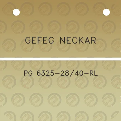 gefeg-neckar-pg-6325-2840-rl