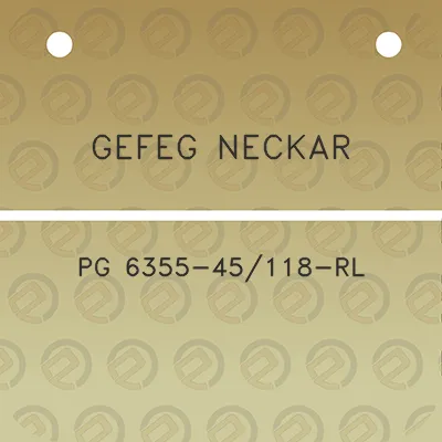 gefeg-neckar-pg-6355-45118-rl