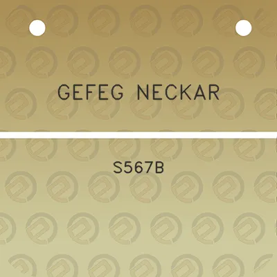 gefeg-neckar-s567b