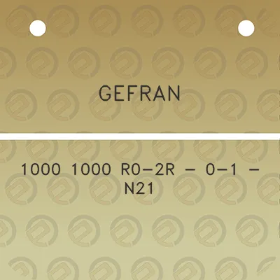 gefran-1000-1000-r0-2r-0-1-n21