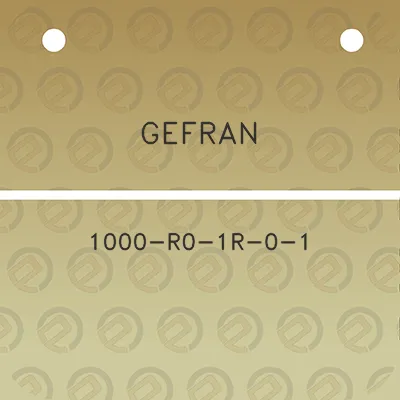 gefran-1000-r0-1r-0-1