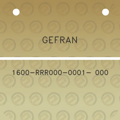 gefran-1600-rrr000-0001-000