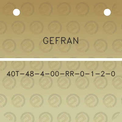 gefran-40t-48-4-00-rr-0-1-2-0